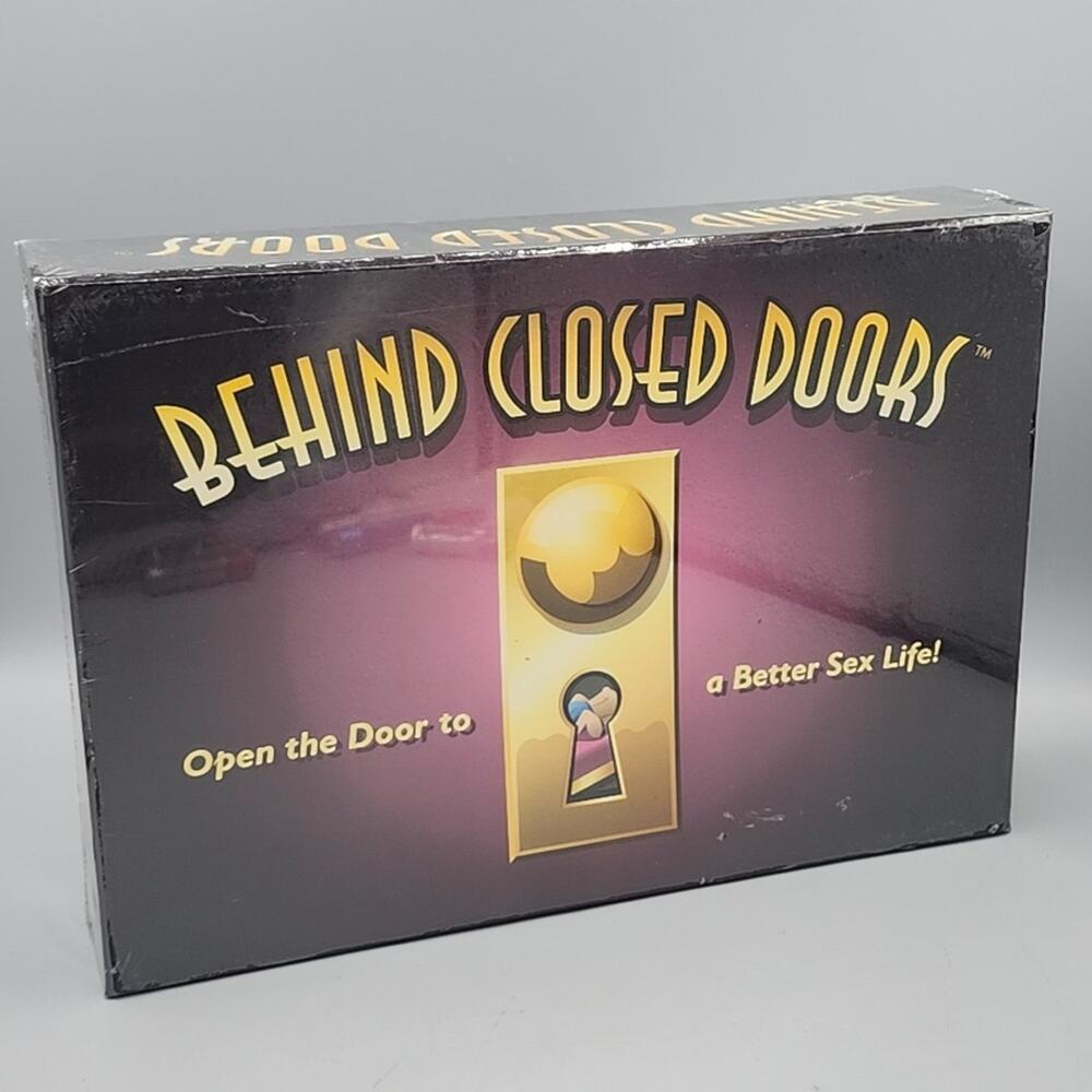 Behind Closed Doors Adults Only Board Game For 2 2004 Little Genie Productions